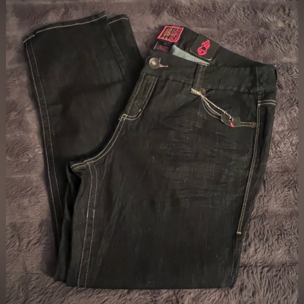 NWT Torrid Pink Label Straight Leg Denim Jeans sz 20 - Picture 12 of 12